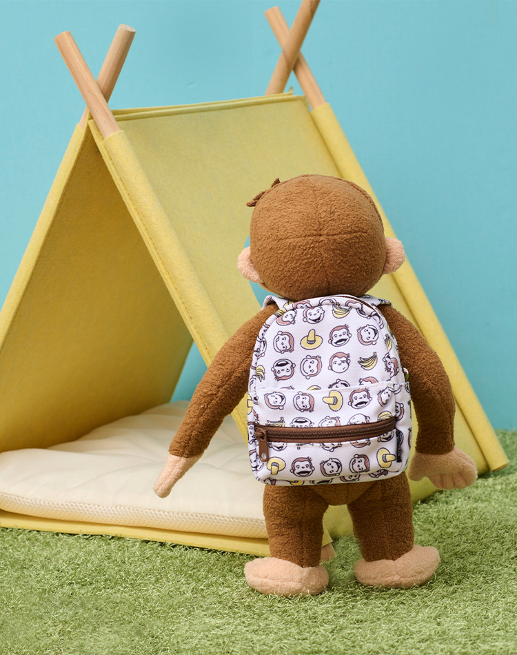 おさるのジョージ　リュック型ポーチ