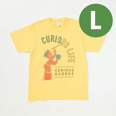 おさるのジョージ】Tシャツ Lサイズ（おえかき）CG3607 | おさるの