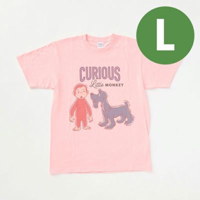 おさるのジョージ】Tシャツ Lサイズ（おえかき）CG3607 | おさるの